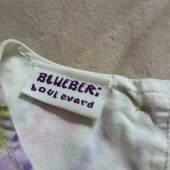 3T Blueberi Boulevard Purple Floral Dress - Picture 3 of 4